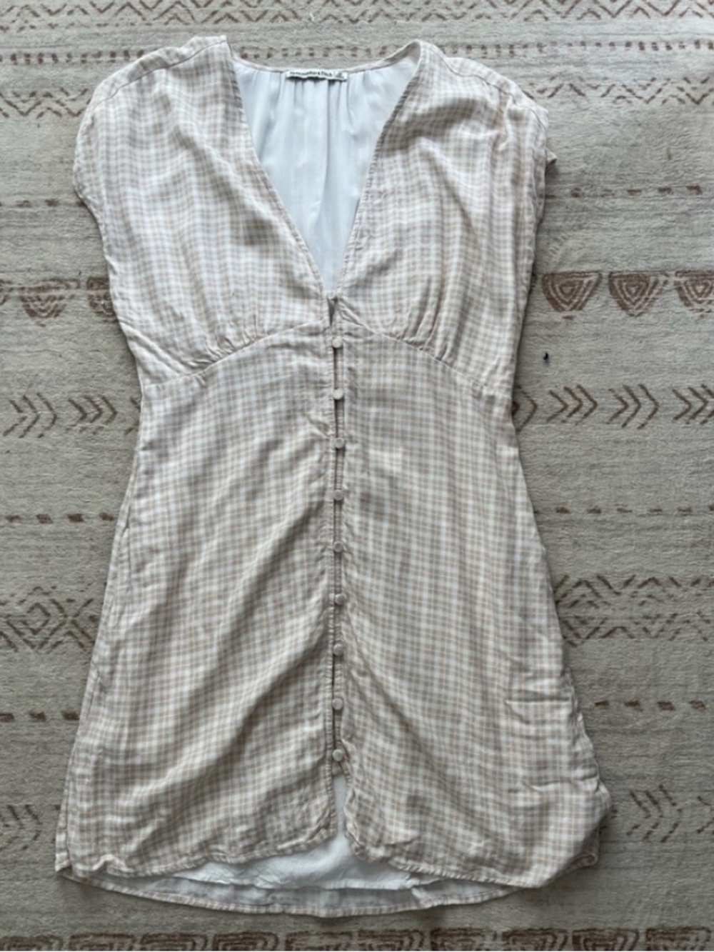 Abercrombie V-Neck Mini Dress - Picture 5 of 5